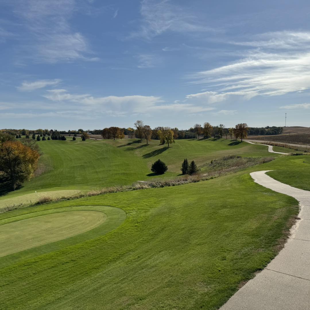 Golf course cart path
